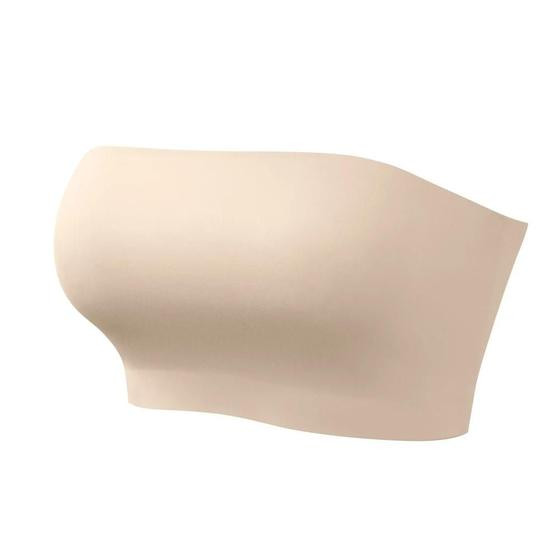 Sutiã Feminino Sexy Sem Alças - Tubo, Silicone, Ultrafino e Antiderrapante