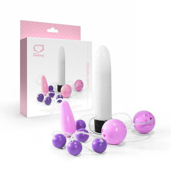 Kit Iniciante de Pompoarismo Fortalece e Intensifica Prazer - Sexy Fantasy