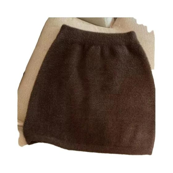 Imagem de Saia Curta Slim Com Cintura Elástica Para Mulheres, Elegante, Sexy, Versátil, Mini, Casual De