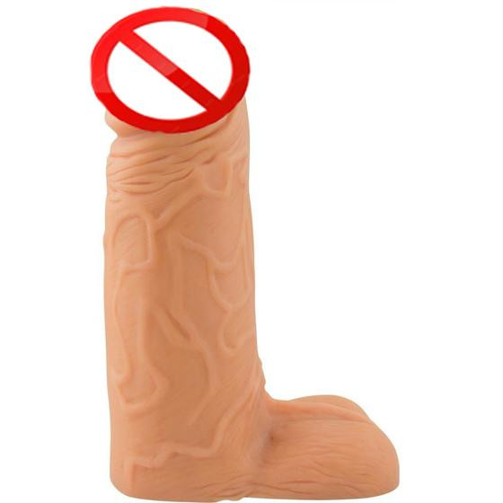 Imagem de Prótese Maciça Com Escroto 23 X 7,3 Cm Sexy Fantasy