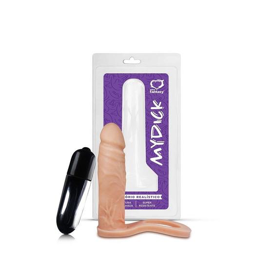 Imagem de Anel Companheiro com Vibro e Dimensões de 12,4 x 3 cm