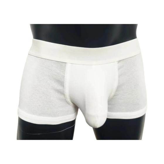 Imagem de Cuecas Boxer De Algodão Masculinas Com Grandes Bolsos Confortáveis E Sexy