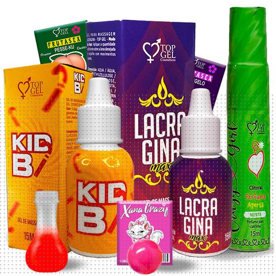 Imagem de Sex Shop kit sexual atacado  Lubrificantes Intimos Sexy Protudos Eróticos revenda KLPPB2S