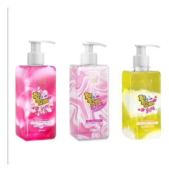 Imagem de Kit Exclusivo BabaSoul Sexy 3x280ml  Toque de Luxo para Sua Pele