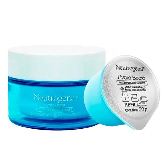 Imagem de Neutrogena Hydro Boost Water Gel Kit com Hidratante Facial + Refil