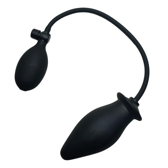 Imagem de Plug Anal Inflável Médio Feminino Masculino Dilata e Excita Prostáta SEXSHOP