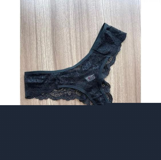 Imagem de Kit com 5 Calcinhas em Renda Fio Dental Sexy Lingerie Feminina Sensual Moda Intima
