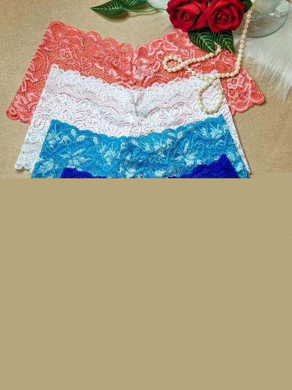 Imagem de KIT 5x Calcinha Shortinho de Renda Calcinha Caleçon Sexy