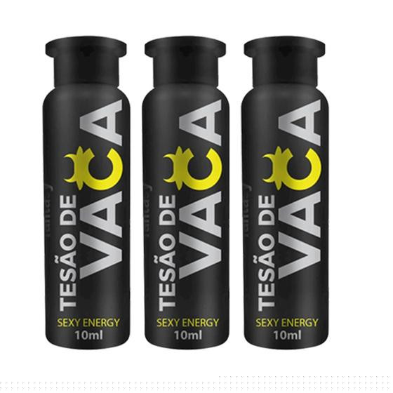 Imagem de Kit 3 Tesão de Vaca Afrodisíaco Natural 10ml Sexy Fantasy