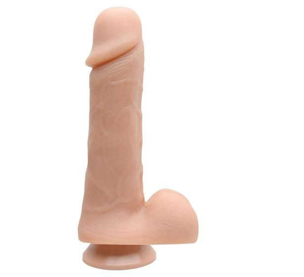 Imagem de Prótese Maciça Escroto Ventosa 18 X 4Cm - Sexy Fantasy