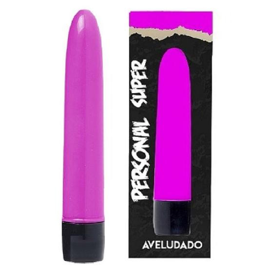 Imagem de Vibrador personal super clássico aveludado 13 cm