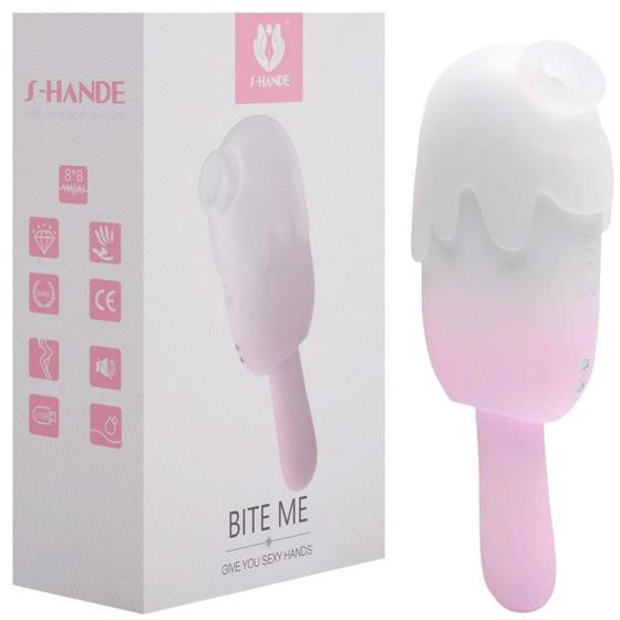 Imagem de Vibrador Pulsação Sorvete Bite Me Sexy Import