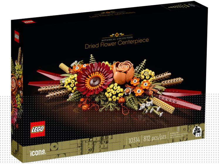 Imagem de LEGO Centro de Mesa de Flores Secas 812 Peças
