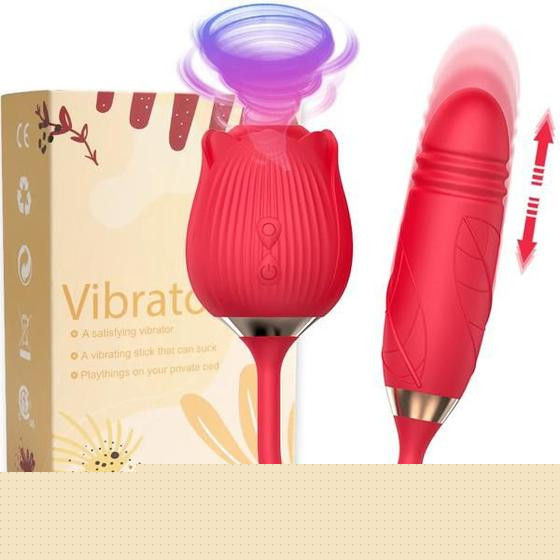 Imagem de Flower Vibrador Com Sugador De Clitóris de 10 Potências