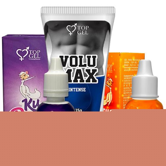 Imagem de Sex Shop kit sexual casal Lubrificantes Intimos Sexy Protudos Eróticos VKX