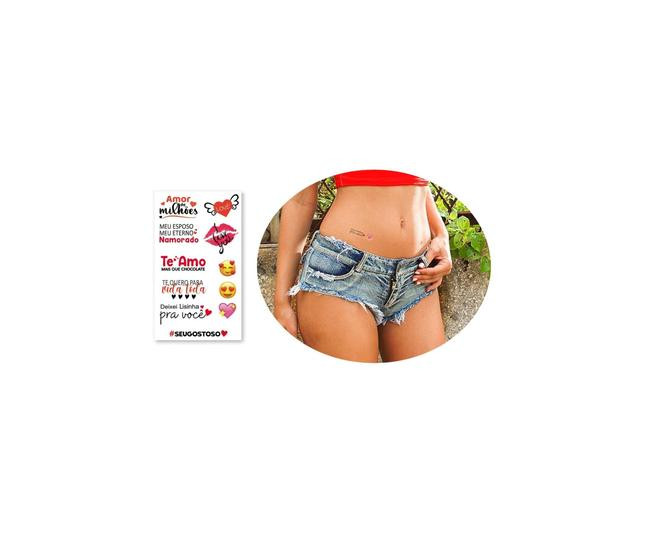 Imagem de Tatuagem Namorados Declaração Sexy Casal Libido