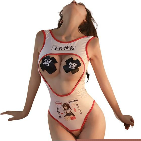 Imagem de Conjunto de Lingerie Sexy Cosplay Anime Lolita - Bikini Vermelho SINROYEE