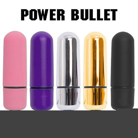 Imagem de Vibrador power bullet  estimulador de clitóris com 10 vibrações