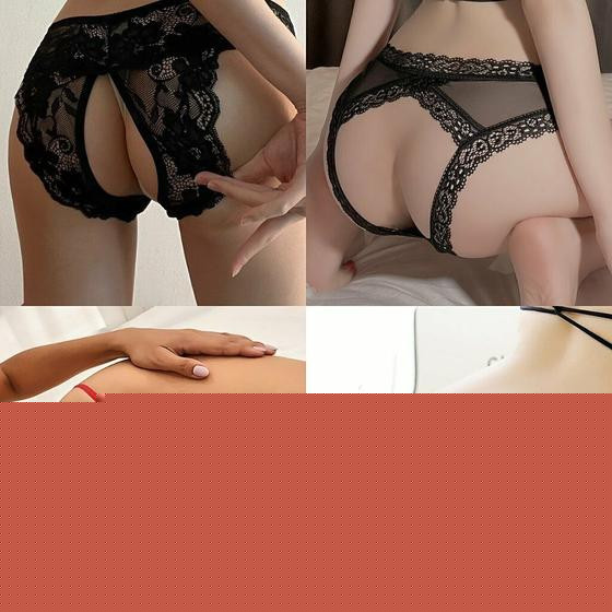 Imagem de Kit 4 Tangas de Renda Sexy Bordadas com Abertura ElaShopp