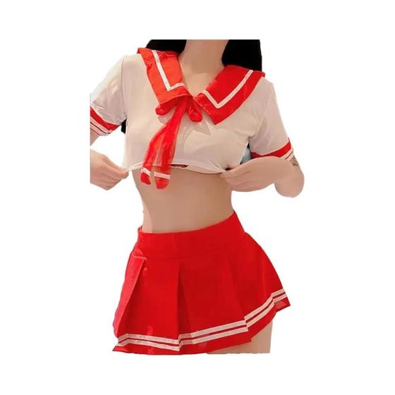 Imagem de Vestido de Empregada Lolita Cosplay Halloween - Demônio Preto Sexy