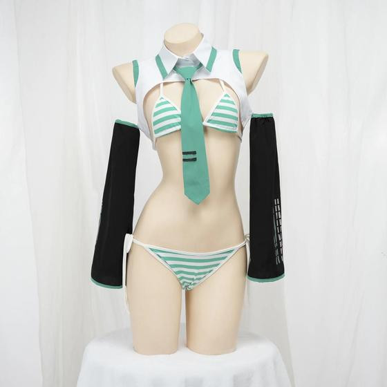 Imagem de Conjunto De Biquíni Sexy Para Jogos, Lingerie, Fantasia Feminina, Cosplay, Oco, Transparente, Roupa