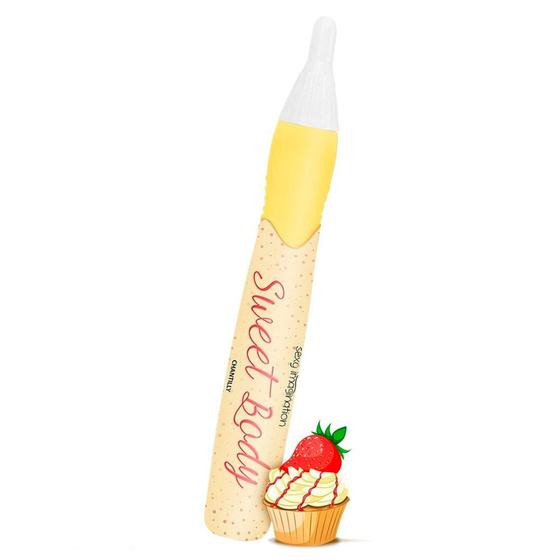 Imagem de Caneta Comestível Beijável Sweet Body 25g Chantily Sexy Fantasy