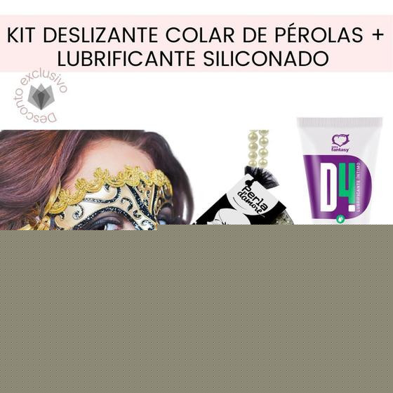 Imagem de Colar de pérolas com gel siliconado - SEXY FANTASY