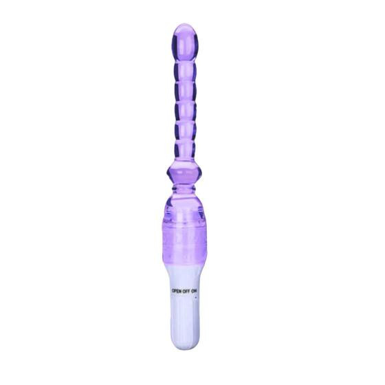 Imagem de Plug Anal Com Massageador Estimulador Jelly 17cm Escalonado Sexy Import Unissex  Sex Shop Produtos Adulto